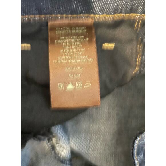 Kut from the Kloth Size 4 Farrah Baby Bootcut Jeans Stretch Dark Wash - Picture 4 of 7